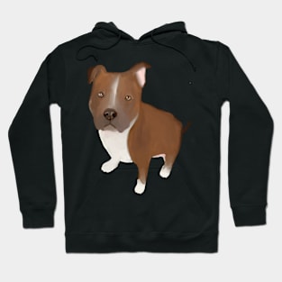 Bull Dog Art Hoodie